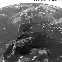 meteosat in movimento